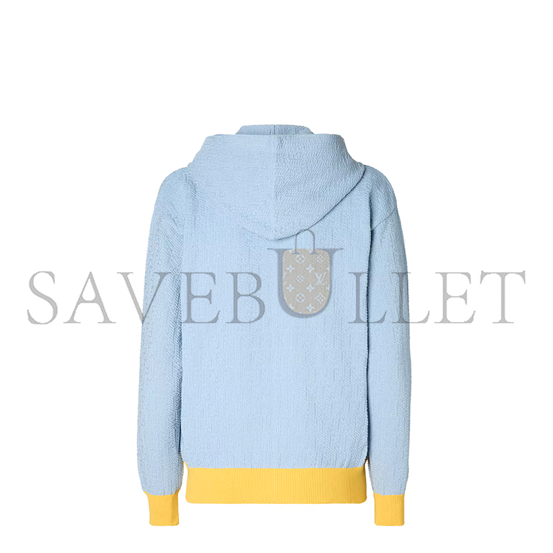FENDI SWEATSHIRT BLUE FF FZJ611AW4SF1W0K